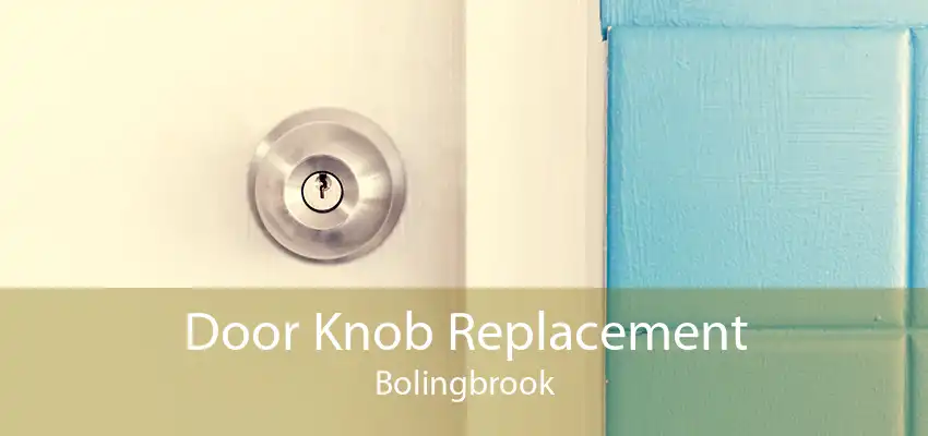 Door Knob Replacement Bolingbrook