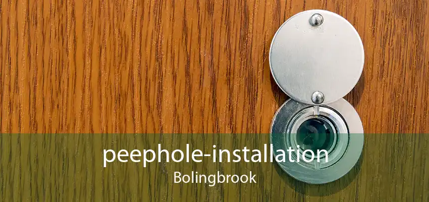 peephole-installation Bolingbrook